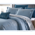 Sábanas de cama de bordado uso de lujo en el hogar